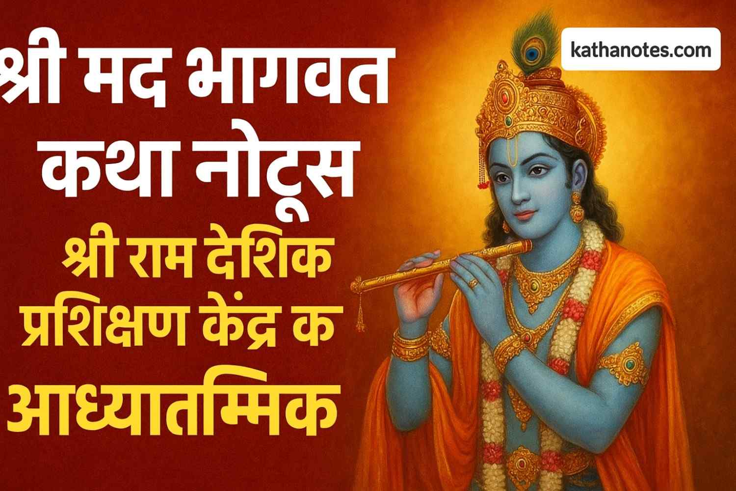 श्रीमद् भागवत कथा Bhagwat katha notes book